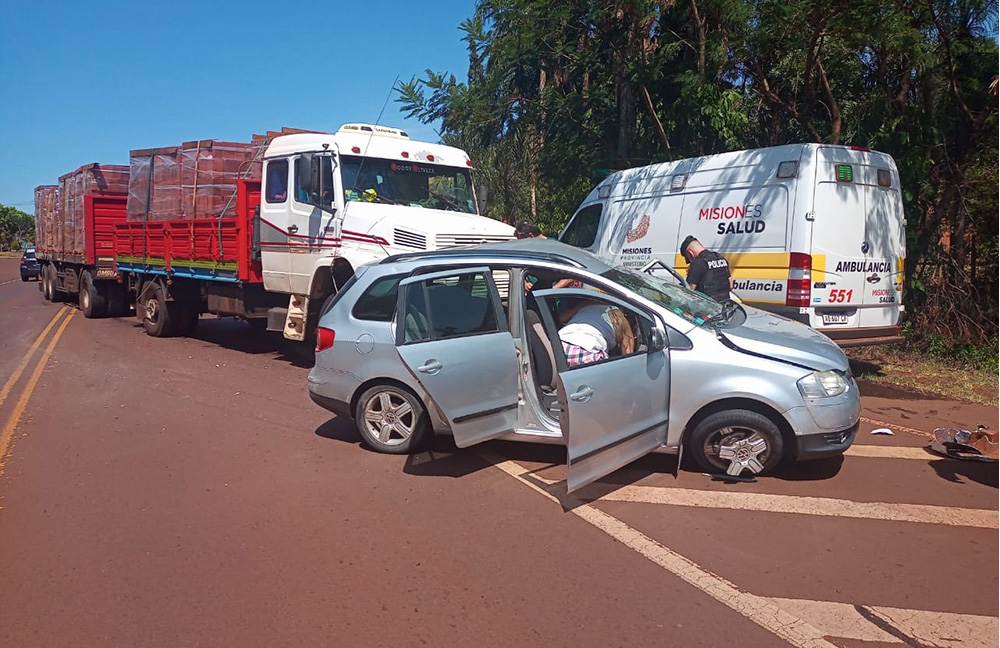 Accidente vial ruta 12
