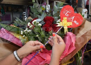 Las flores siguen siendo protagonistas en San Valentín