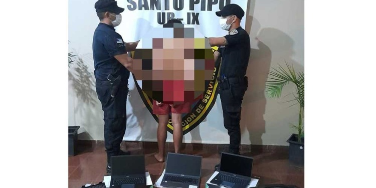 Los elementos incautados.