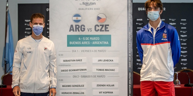 NOTICIAS ARGENTINAS BAIRES MARZO
3: Diego Schwartzman enfrentará
a Tomas Machac el próximo
viernes cuando se enfrentes
Argentina y republica Checa por
los cuartos de final de la Copa
Davis.
Foto NA