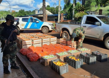Prefectura Naval - mercadería decomisada