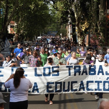 Marcha docente Posadas 02-03-2022