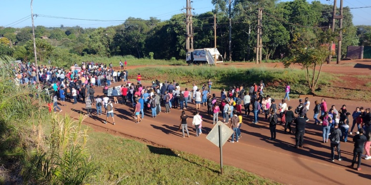Protesta en Andresito