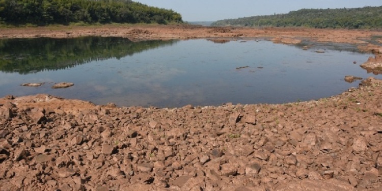 Bajante del río Paraná en 2022