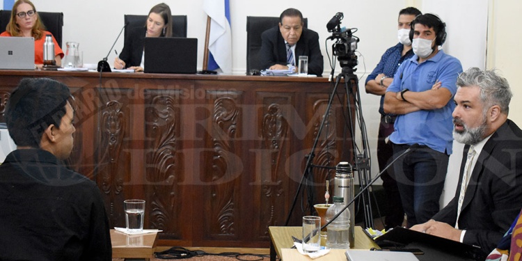 SORPRESA. El testigo que afirmó en 2016 que Ramón Da Silva le confesó el asesinato de Evelyn, ayer cambió de versión y aseguró que firmó su declaración bajo tortura policial.