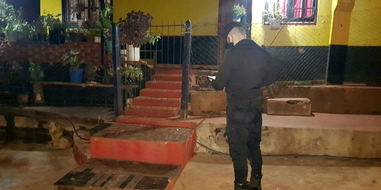 LUGAR. La vivienda en barrio Prosol donde ocurrió la discusión y homicidio.