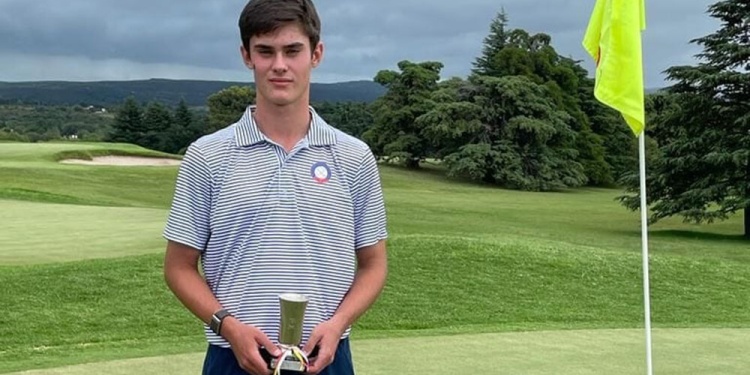 TÍTULO. Matías, el último domingo, tras quedarse con el triunfo en Córdoba.
