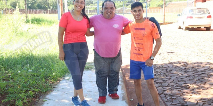 Jorge Flores, Mahira Bergallo y Leonel De Jesús