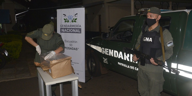 Marihuana Gendaremría Posadas