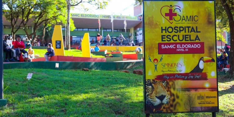 EN RESGUARDO. El SAMIC estableció medidas de seguridad para cuidar al menor que sigue en internación.