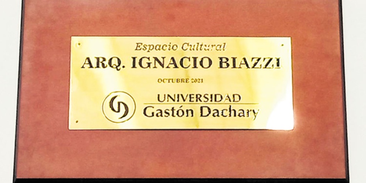 HOMENAJE. “Ignacio Biazzi fue el pensador y soñador de este espacio”, manifestaron durante el encuentro.