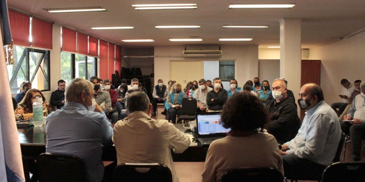 SEGUIR. Pautaron volver a reunirse para la primera semana de mayo.