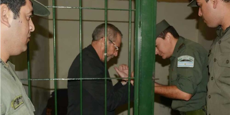 Jaime, detenido desde abril de 2016 continuará en la cárcel de Ezeiza, debido a que el TOF 6 consideró que debe cumplir su condena en prisión. (Foto: Infobae)