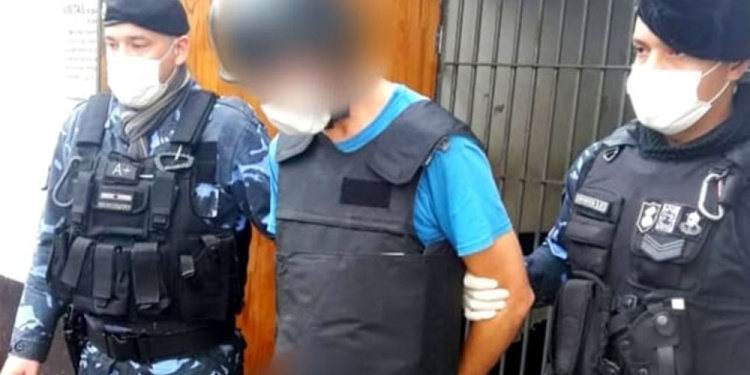 ACUSADO. El detenido de 33 años fue imputado por “homicidio simple criminis causa y abuso sexual agravado”.