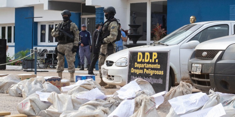 RED NARCO DESBARATADA. La Policía y la Justicia de Chaco trabajaron coordinados con Gendarmería en Misiones.