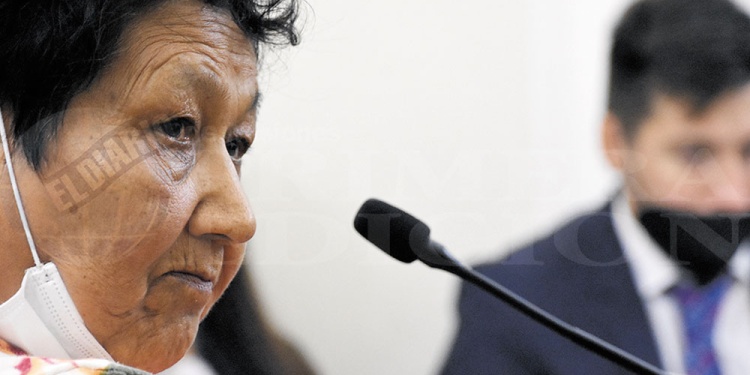 MEMORIA. La tía abuela de Hugo “Naranja” Rolón declaró que “no recordaba bien” si el acusado le dijo “maté o mataron” a Maxi.