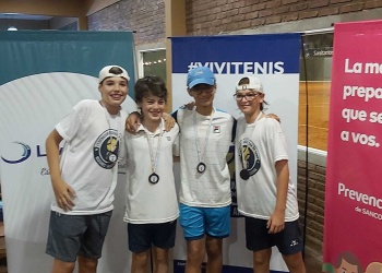 Tenis: cosecha de títulos en el Nacional de Menores