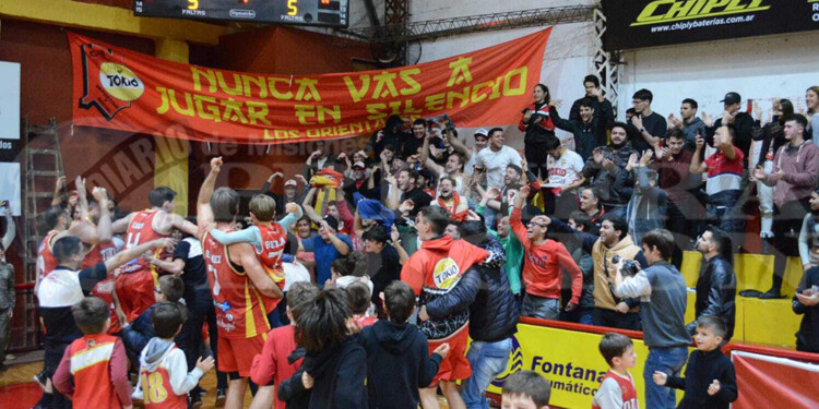 POR MÁS FIESTA. El Oriental viene de dejar afuera a Racing de Gualeguaychú.