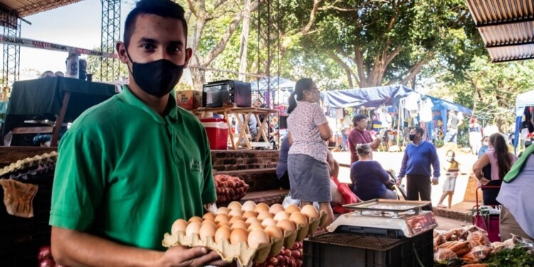 ACTUALIDAD. Debido a la situación económica actual, “los feriantes no están atravesando un momento muy bueno todavía, pero se sigue apostando a la producción”, indicaron.