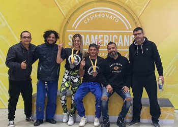 Tres medallas en la Copa Podio de Jiu Jitsu