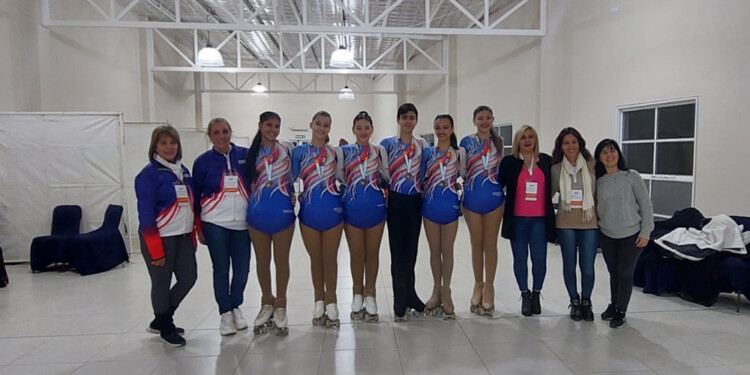 ALGUNOS DE LOS MEDALLISTAS. Los patinadores que consiguieron sus medallas en los primeros días del evento.