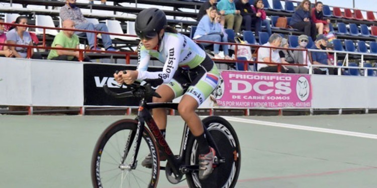 A PURO ENTRENAMIENTO. Con la mira puesta en San Luis, Noelia intensificó sus entrenamientos. “Ahora incluimos mucho gimnasio y mucha fuerza”, dijo.