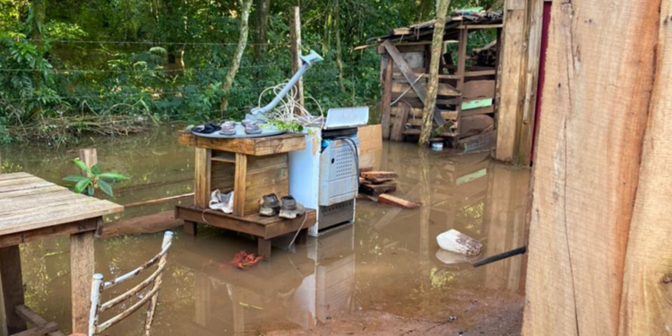 Crecida del río Uruguay: se estabilizó en El Soberbio y alerta en San Javier