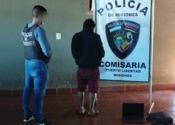 Detuvieron a un hombre por robar una vivienda en Puerto Libertad