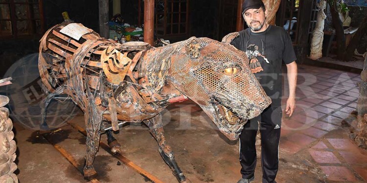 Levantó un “mundo” de esculturas e hizo del arte un estilo de vida