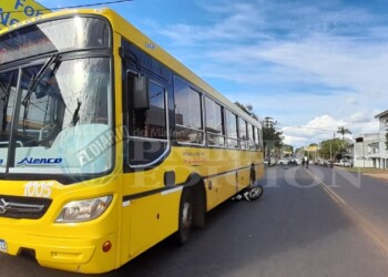Posadas: motociclista salvó de milagro su vida tras siniestro vial