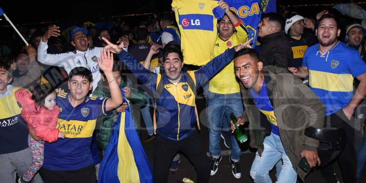 Galería: así se festejó en Posadas el campeonato de Boca