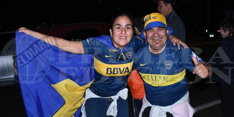 Galería: así se festejó en Posadas el campeonato de Boca
