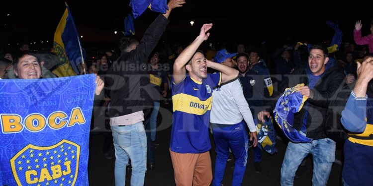 Galería: así se festejó en Posadas el campeonato de Boca