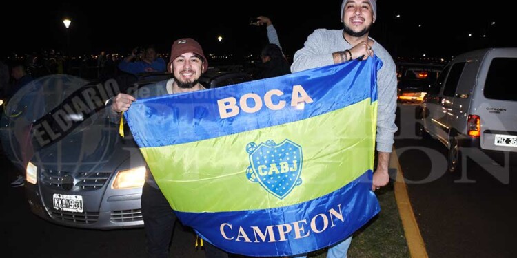 Galería: así se festejó en Posadas el campeonato de Boca