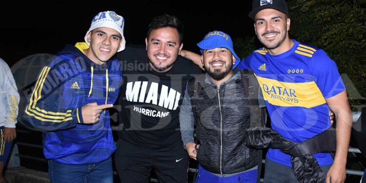 Galería: así se festejó en Posadas el campeonato de Boca