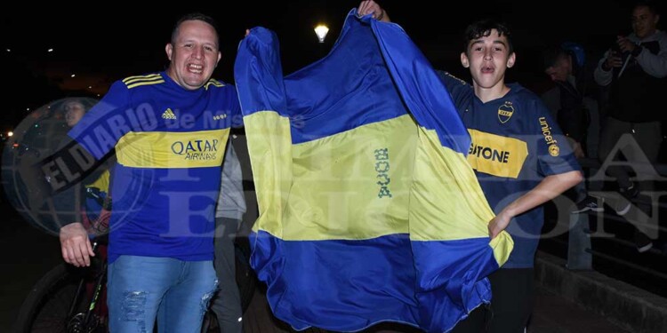 Galería: así se festejó en Posadas el campeonato de Boca