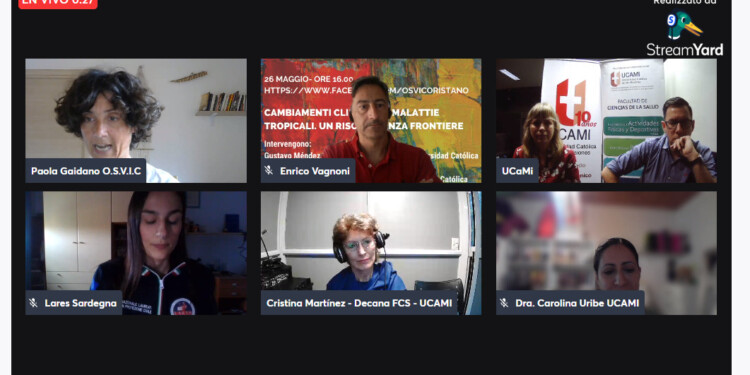 UCAMI fue parte del webinar “Cambio Climático y enfermedades tropicales. Un riesgo sin fronteras”