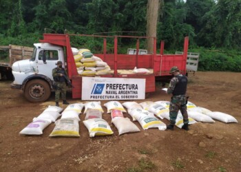 Nuevo golpe al contrabando de soja en Misiones: decomisaron más de 20 toneladas