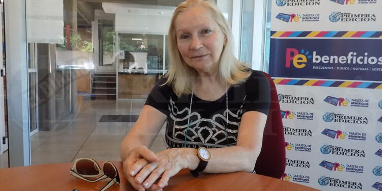 REFERENTE. Elsa Tañski, presidenta de la Federación Misionera de Bibliotecas (Archivo)