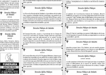 Fúnebres del Viernes 27 de Mayo de 2022