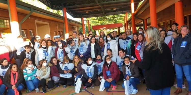 Herrera Ahuad se registró como voluntario y se sumó a los 600 mil censistas