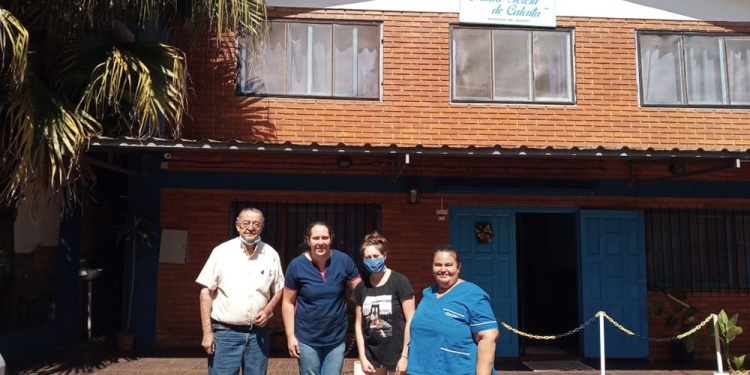 TRABAJO ININTERRUMPIDO. Hace 20 años ayuda y asiste a carenciados.