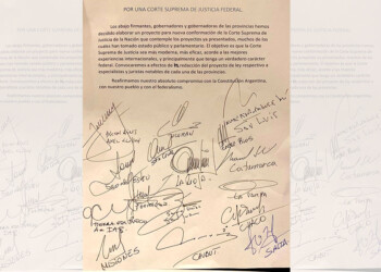 Misiones se sumó a provincias que piden la conformación de una Corte Suprema “federal”