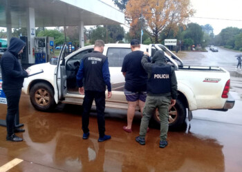 Nieto del ex intendente de facto de Jardín, detenido por robo de armas