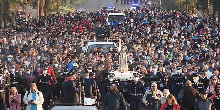 Galería: así fue la peregrinación de Fátima 2022