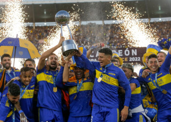 Boca goleó a Tigre y es el campeón de la Copa de la Liga