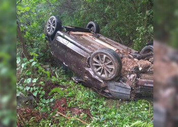 Dos septuagenarios resultaron heridos tras despistar sobre la ruta 14