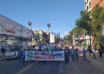 Nueva jornada de movilización por reclamos salariales