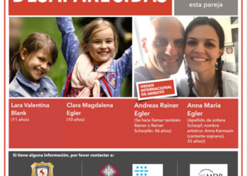 Buscan en Paraguay a dos niñas alemanas robadas por sus padres antivacunas