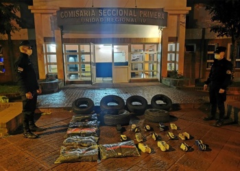 Decomisaron neumáticos y mercaderías de contrabando en Puerto Rico